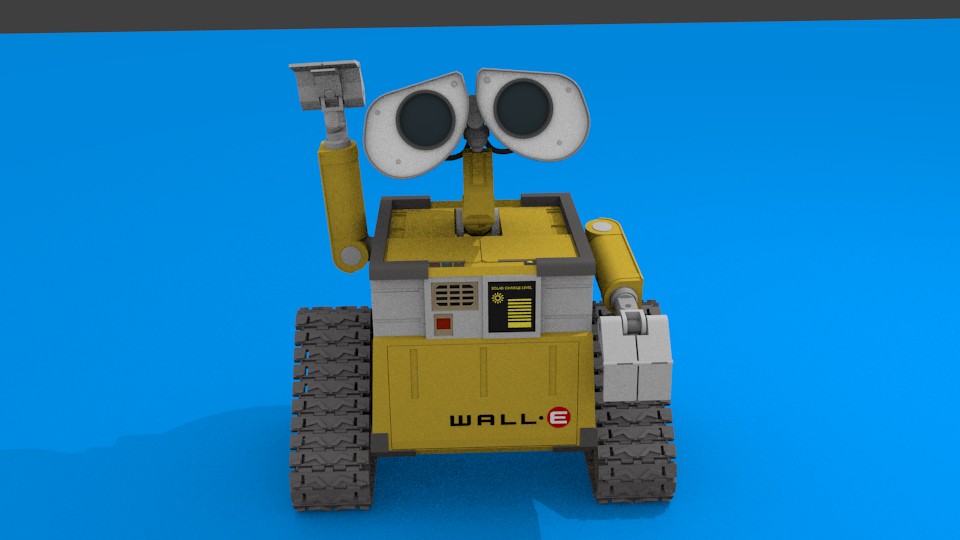 WALL-E Non-Armature Rig Test preview image 1